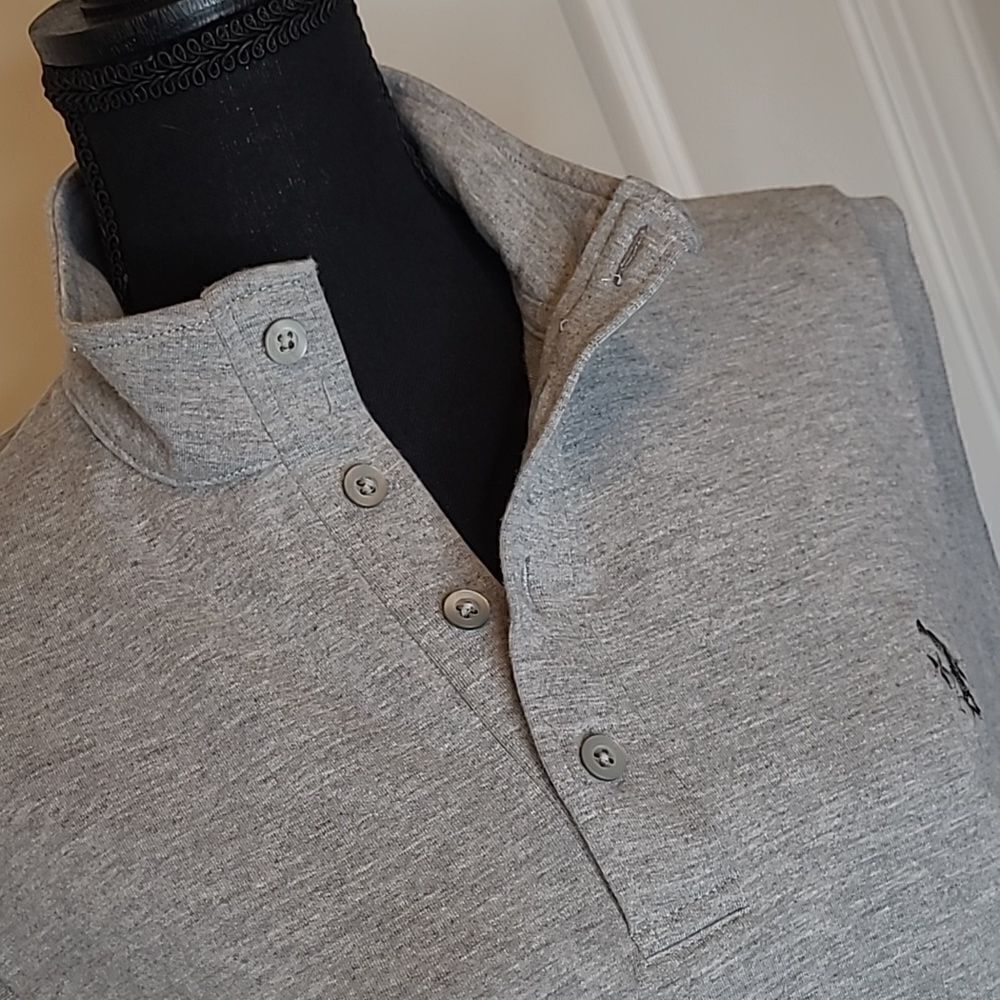 F&G Tech Gray Golf Shirt - Picture 5 of 16